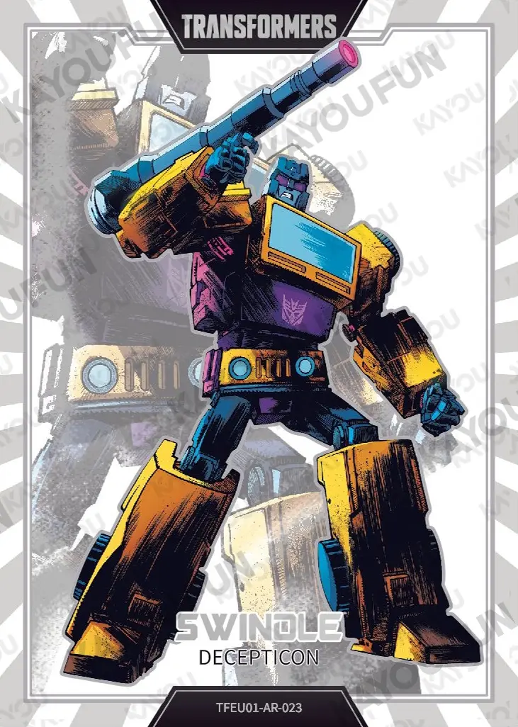 Kartu Kayou Transformers - Swindle (AR)
