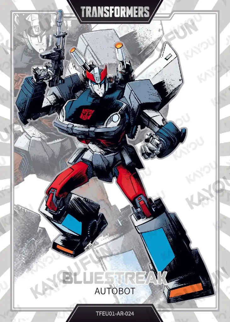 Kartu Kayou Transformers - Bluestreak (AR)
