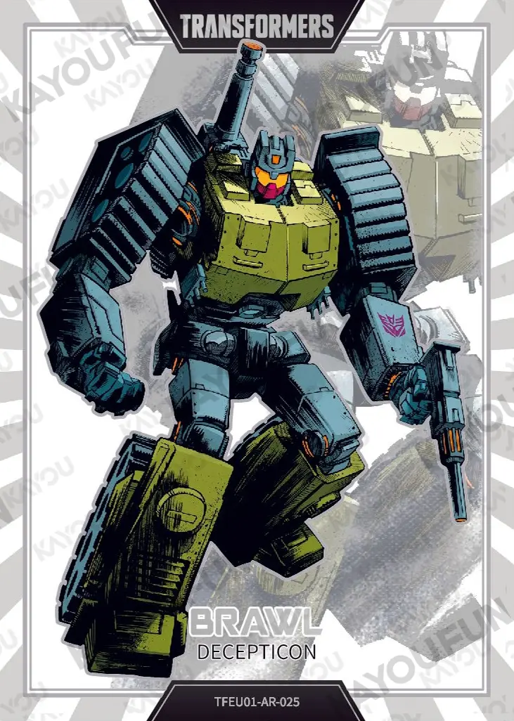 Kartu Kayou Transformers - Brawl (AR)
