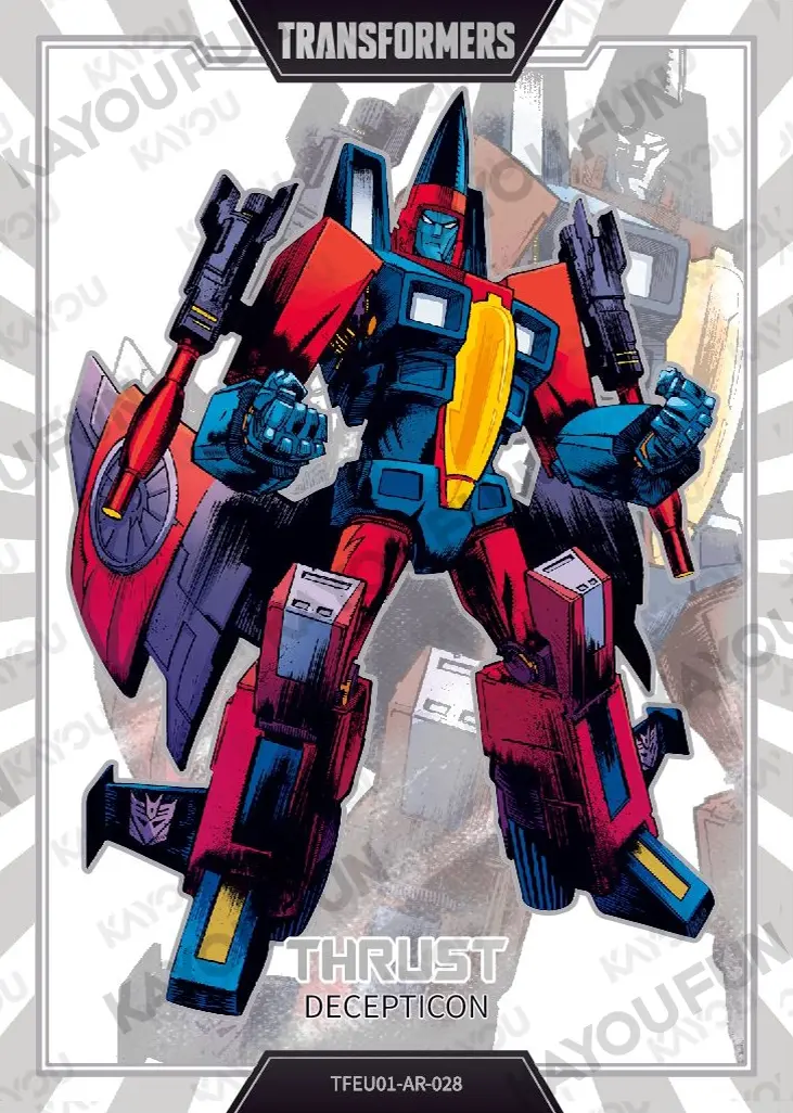 Kartu Kayou Transformers - Thrust (AR)