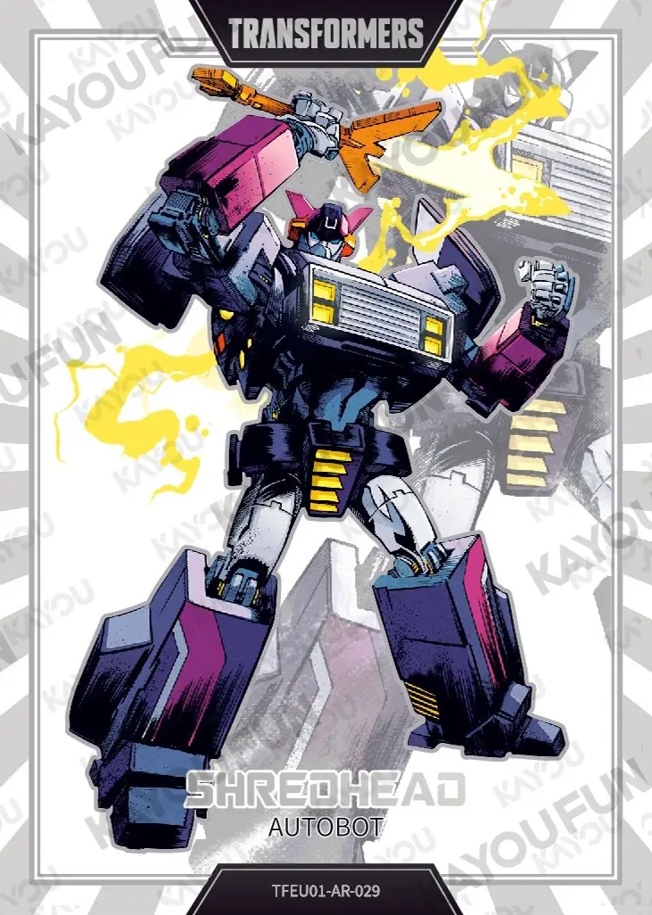 Kartu Kayou Transformers - Shredhead (AR)