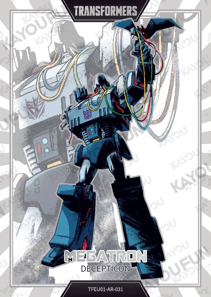 Kartu Kayou Transformers - Megatron (AR)