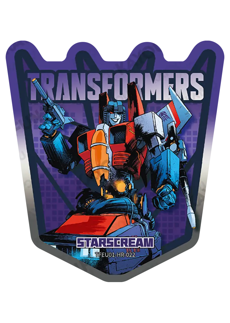 Kartu Kayou Transformers - Starscream (HR)