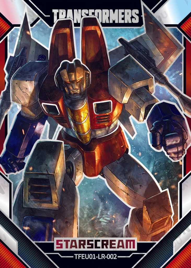 Kartu Kayou Transformers - Starscream (LR)