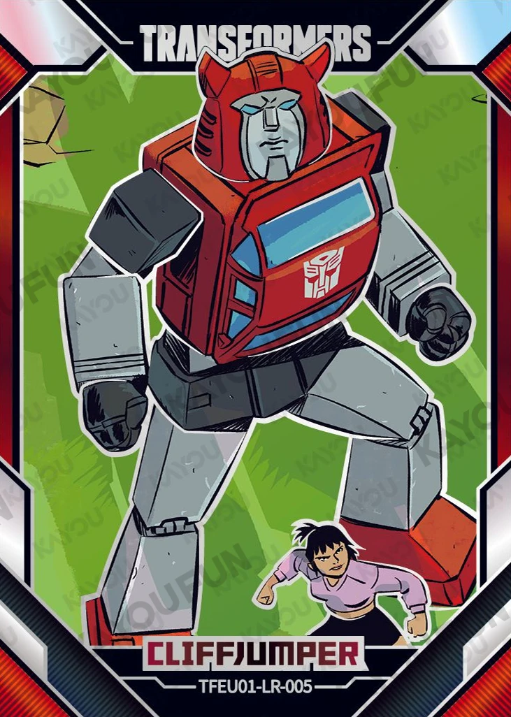 Kartu Kayou Transformers - Cliffjumper (LR)