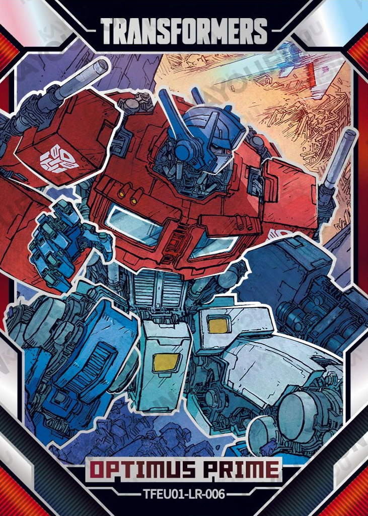 Kartu Kayou Transformers - Optimus Prime (LR)