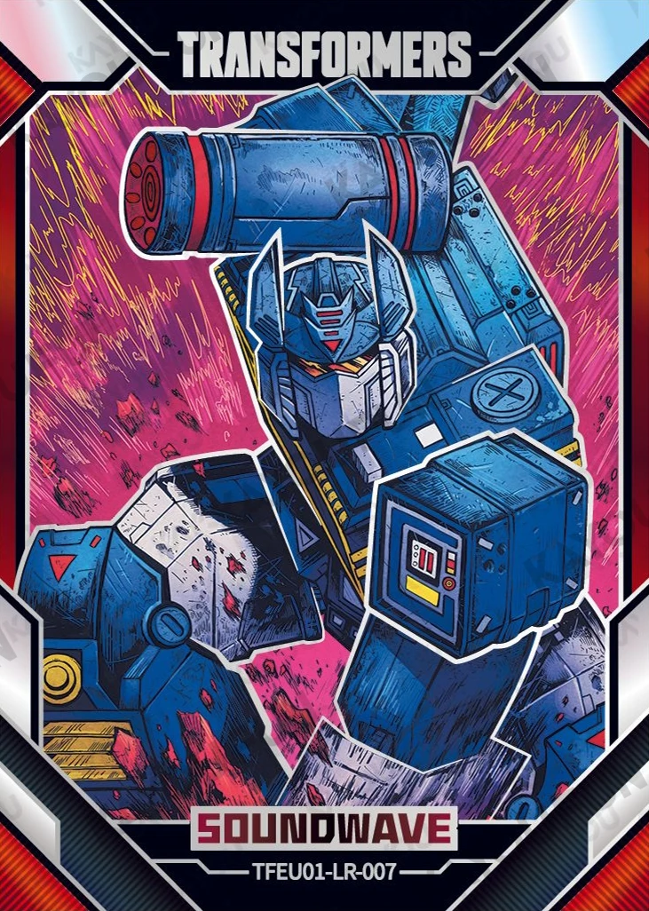 Kartu Kayou Transformers - Soundwave (LR)