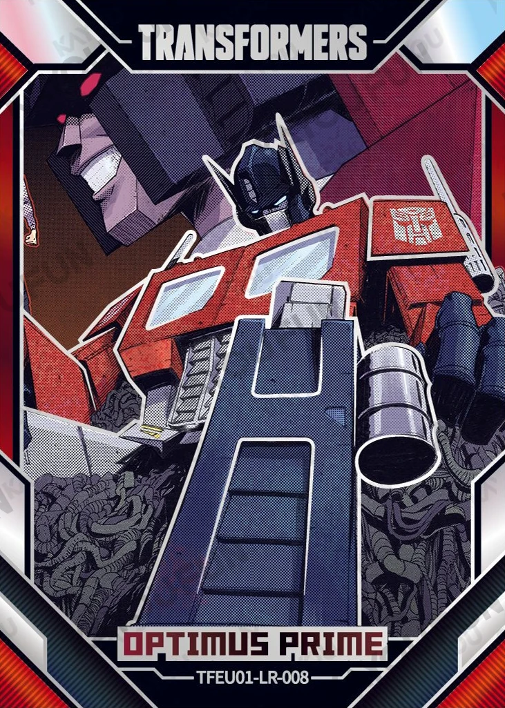 Kartu Kayou Transformers - Optimus Prime (LR)