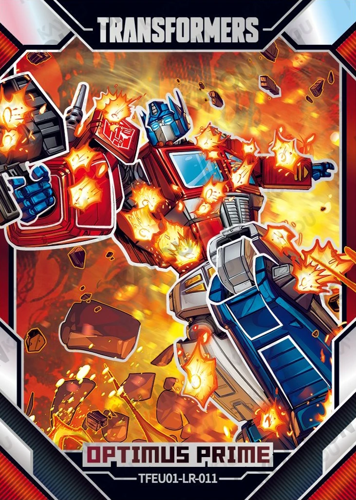 Kartu Kayou Transformers - Optimus Prime (LR)