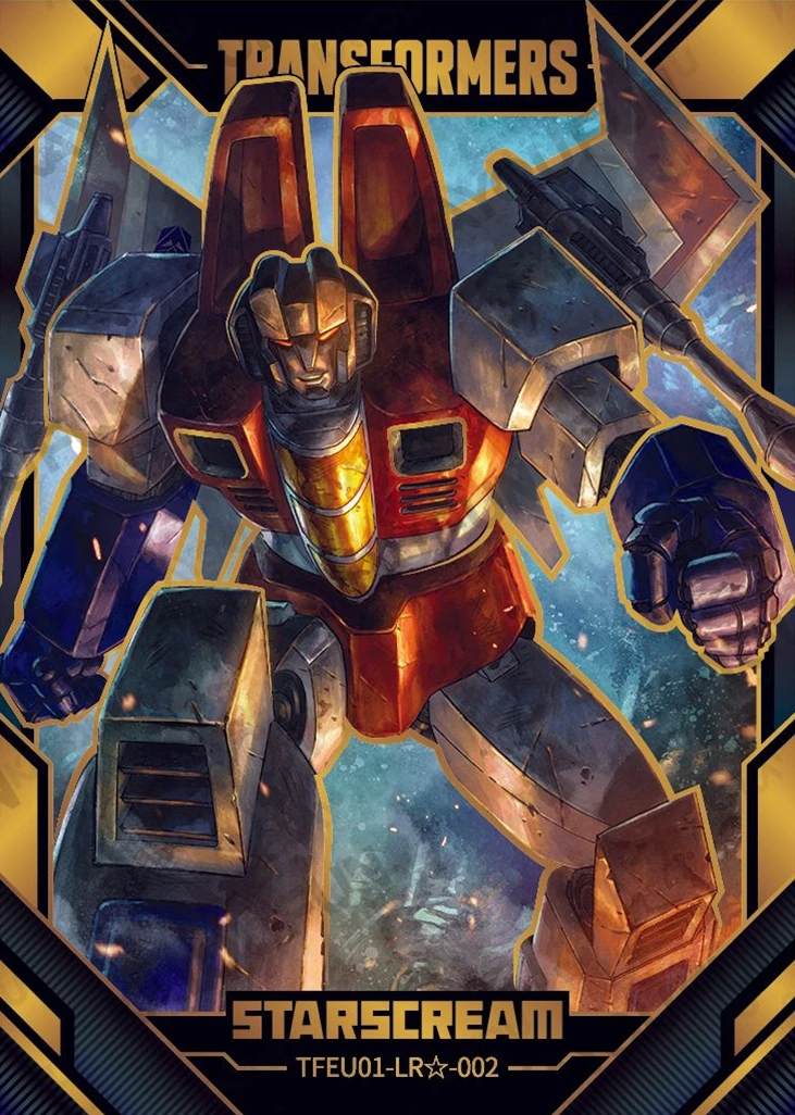 Kartu Kayou Transformers - Starscream (LR☆)