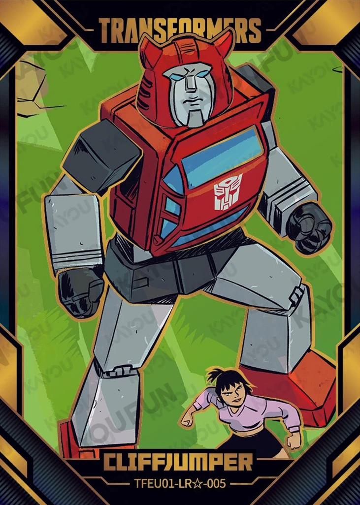 Kartu Kayou Transformers - Cliffjumper (LR☆)