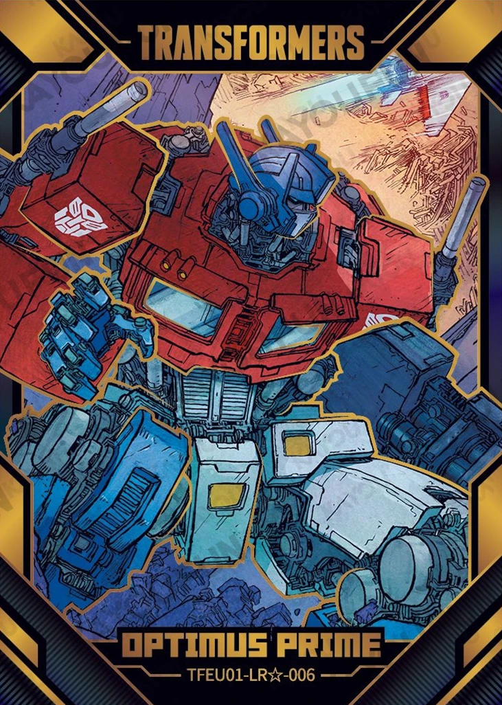 Kartu Kayou Transformers - Optimus Prime (LR☆)