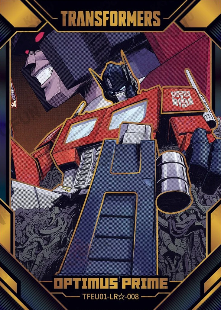 Kartu Kayou Transformers - Optimus Prime (LR☆)