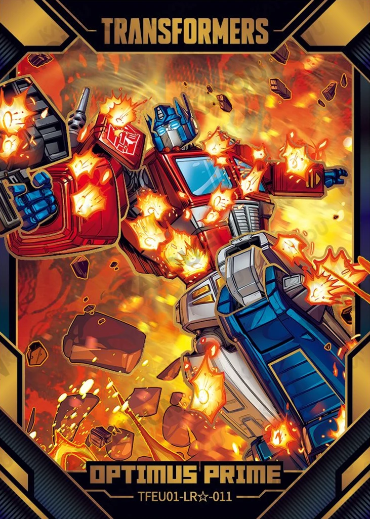 Kartu Kayou Transformers - Optimus Prime (LR☆)