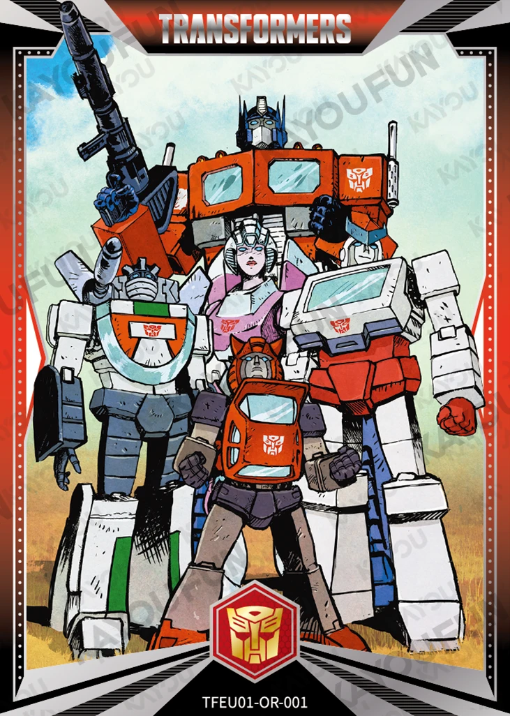 Kartu Kayou Transformers - Autobots Assemble (OR)