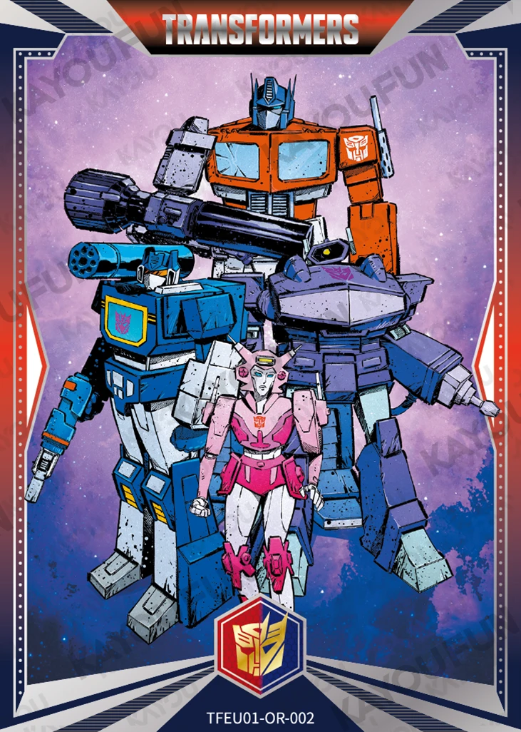 Kartu Kayou Transformers - Autobots & Decepticons Assemble (OR)