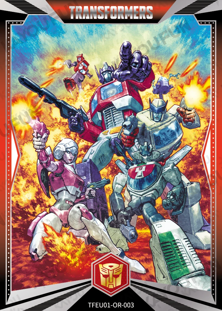 Kartu Kayou Transformers - Autobots Assemble (OR)