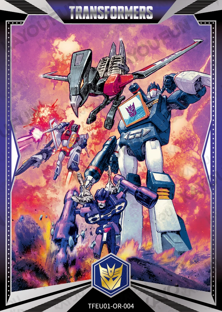 Kartu Kayou Transformers - Decepticons Assemble (OR)