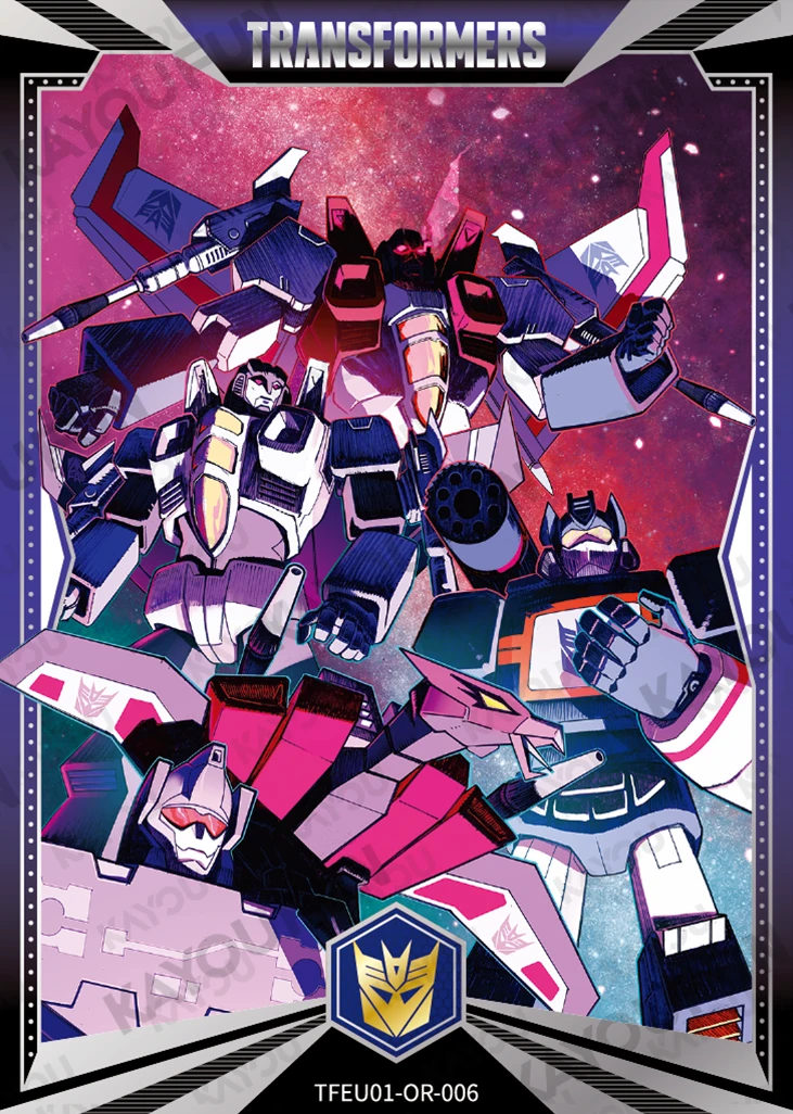 Kartu Kayou Transformers - Decepticons Assemble (OR)