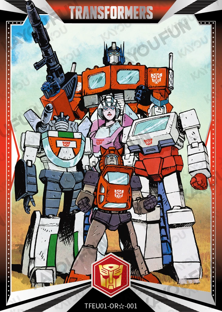 Kartu Kayou Transformers - Autobots Assemble (OR☆)