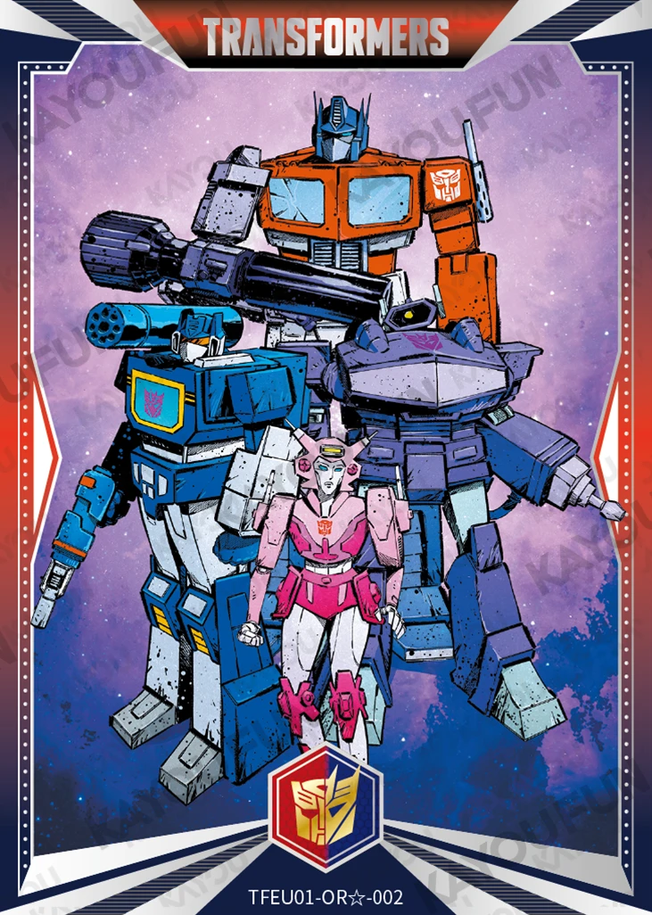 Kartu Kayou Transformers - Autobots & Decepticons Assemble (OR☆)