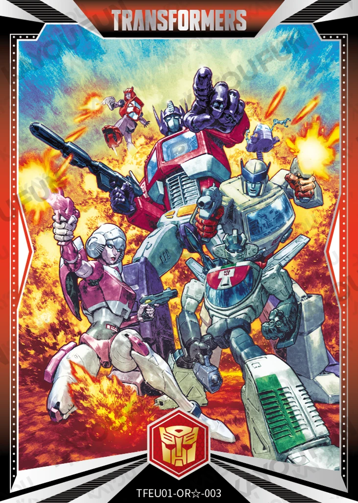 Kartu Kayou Transformers - Autobots Assemble (OR☆)