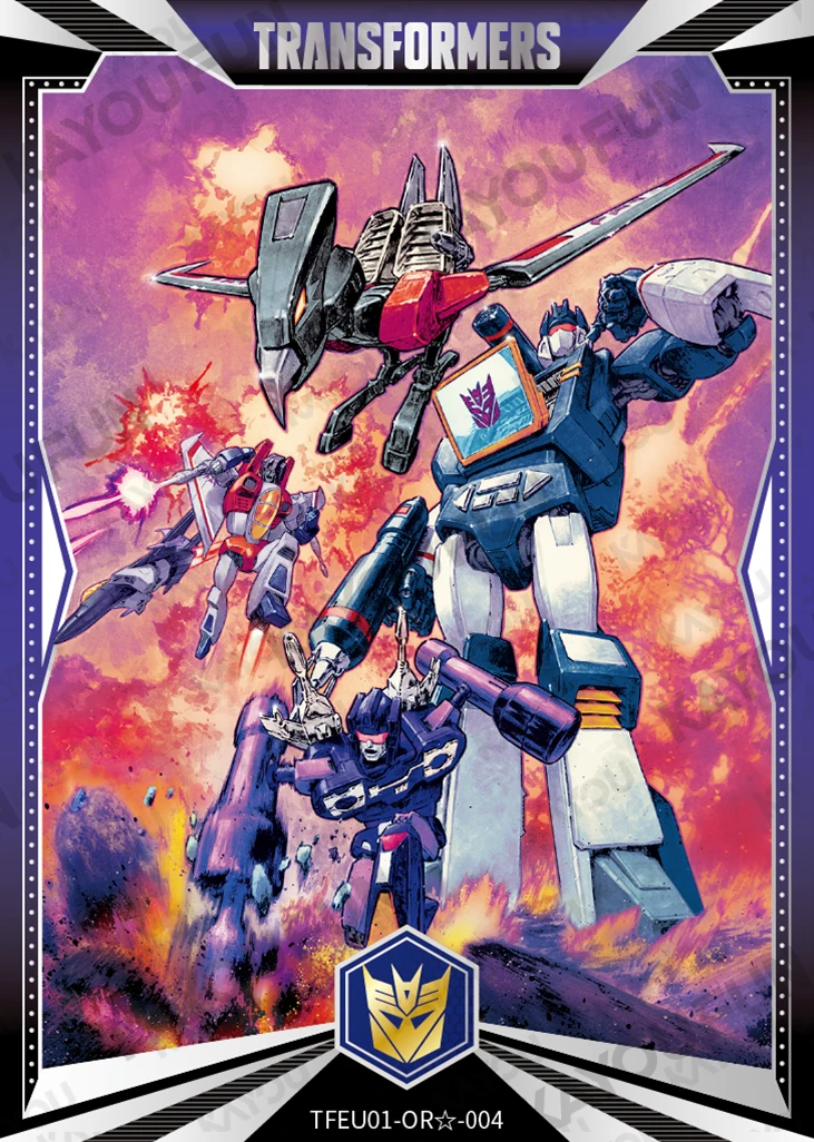 Kartu Kayou Transformers - Decepticons Assemble (OR☆)