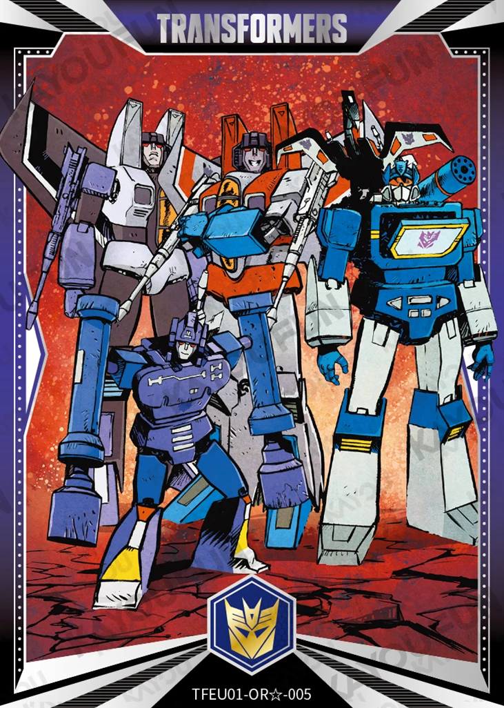 Kartu Kayou Transformers - Decepticons Assemble (OR☆)