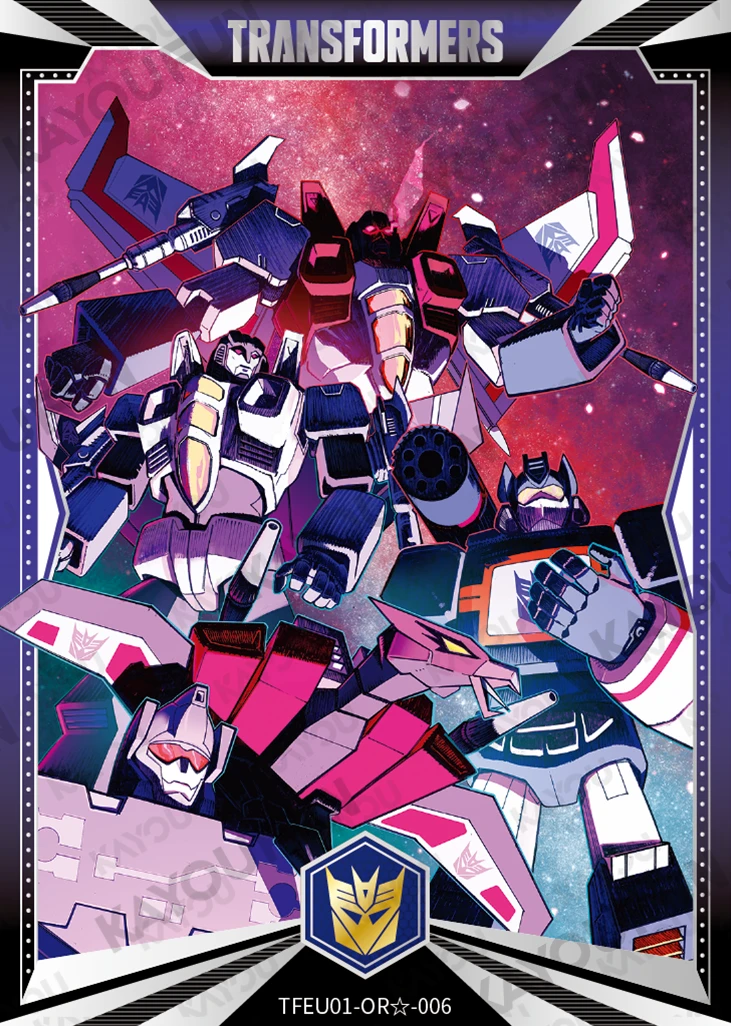Kartu Kayou Transformers - Decepticons Assemble (OR☆)
