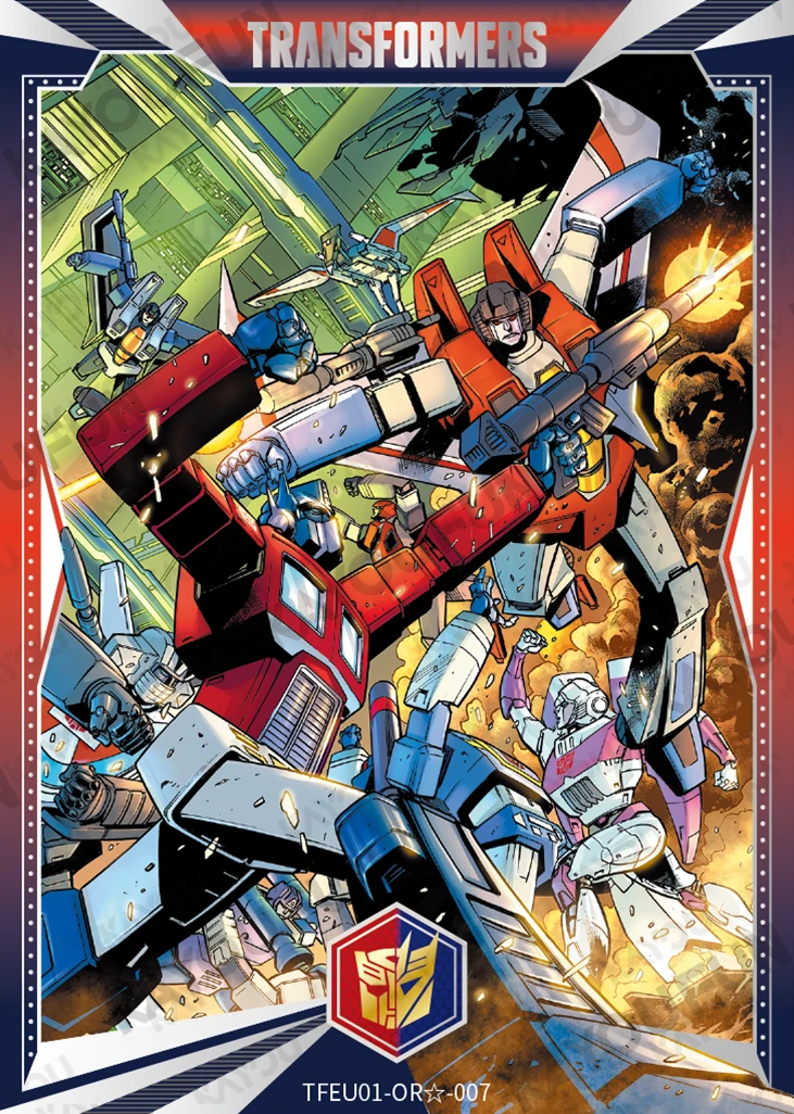 Kartu Kayou Transformers - Autobots & Decepticons Assemble (OR☆)