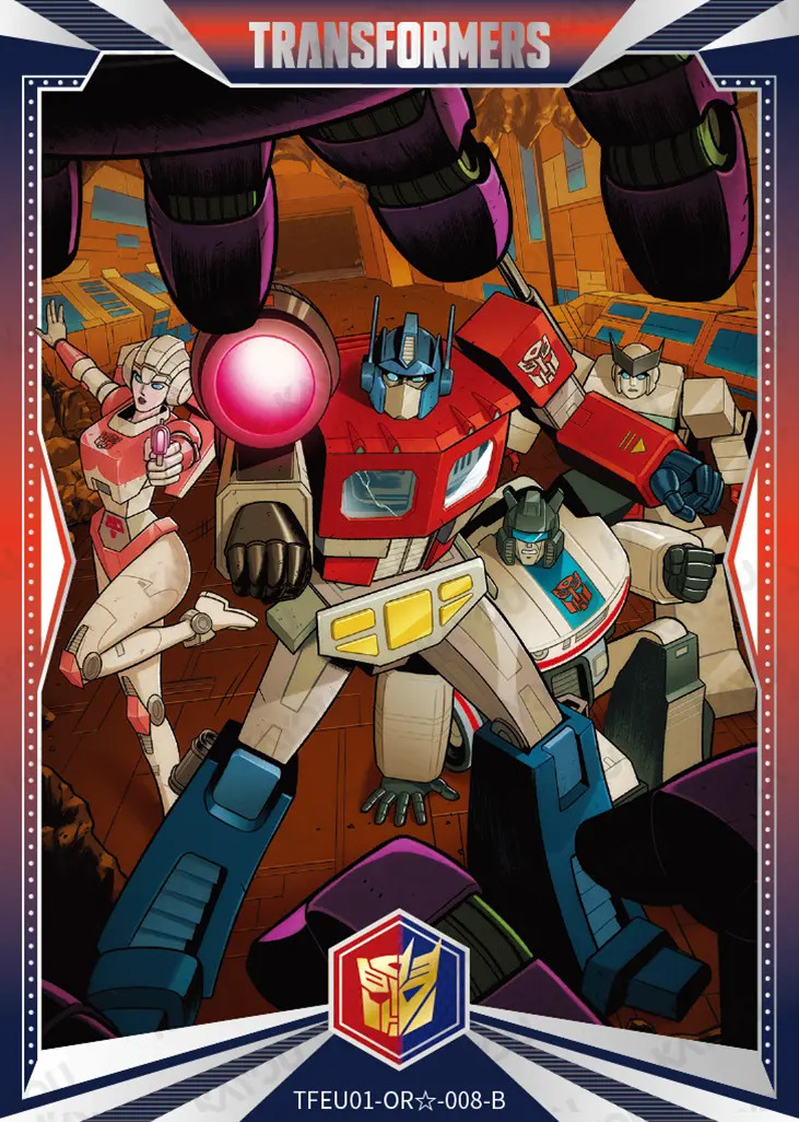 Kartu Kayou Transformers - Autobots & Decepticons Assemble (OR☆)