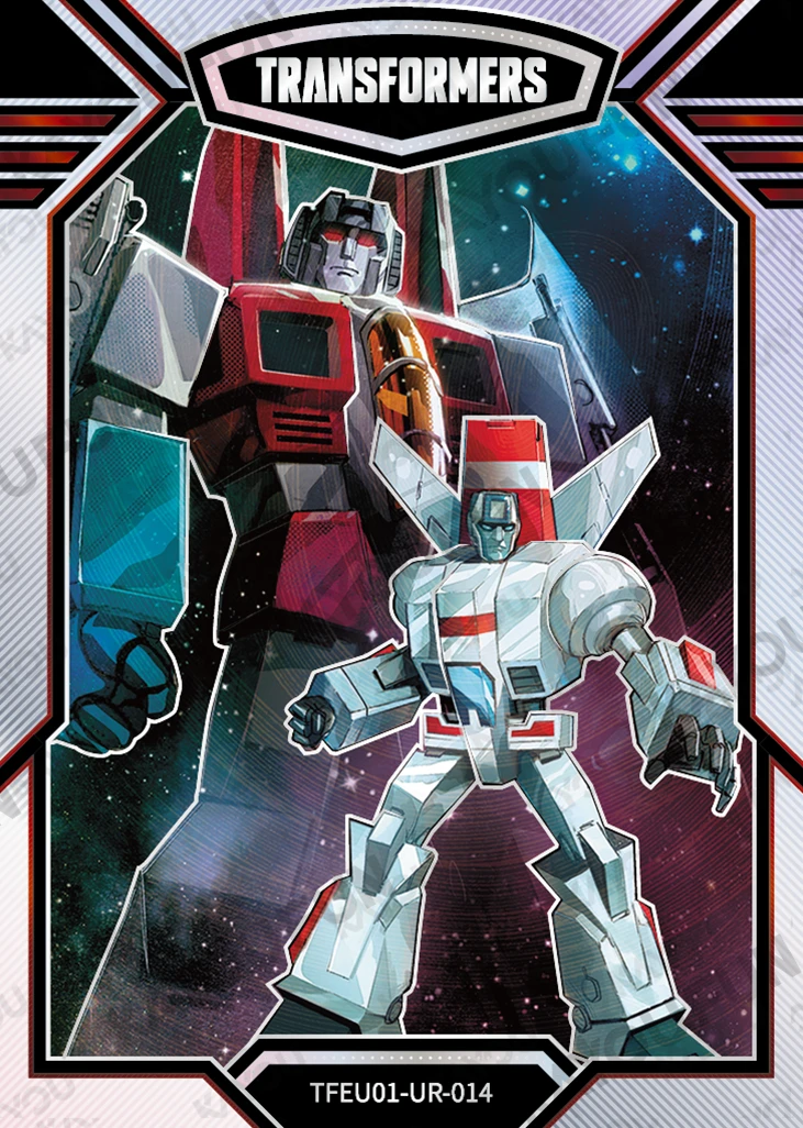 Kartu Kayou Transformers - Starscream & Jetfire (UR)