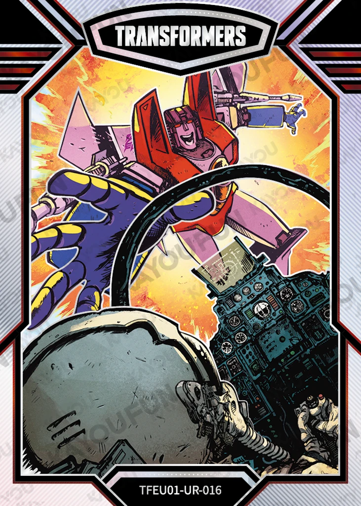 Kartu Kayou Transformers - Starscream (UR)