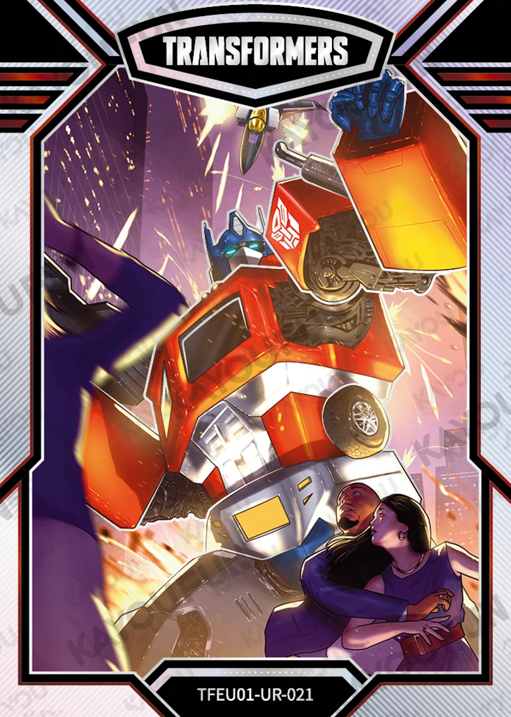 Kartu Kayou Transformers - Optimus Prime (UR)