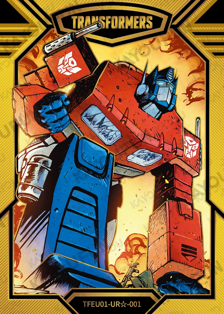 Kartu Kayou Transformers - Optimus Prime (UR☆)