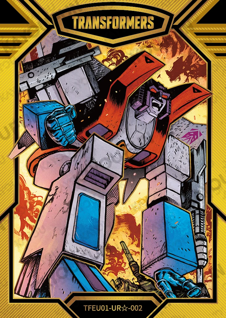 Kartu Kayou Transformers - Starscream (UR☆)