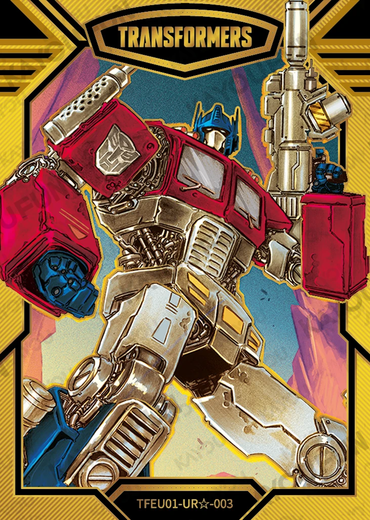 Kartu Kayou Transformers - Optimus Prime (UR☆)