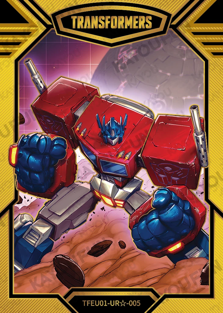Kartu Kayou Transformers - Optimus Prime (UR☆)