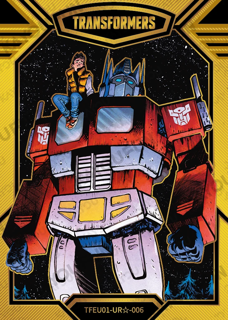 Kartu Kayou Transformers - Optimus Prime (UR☆)