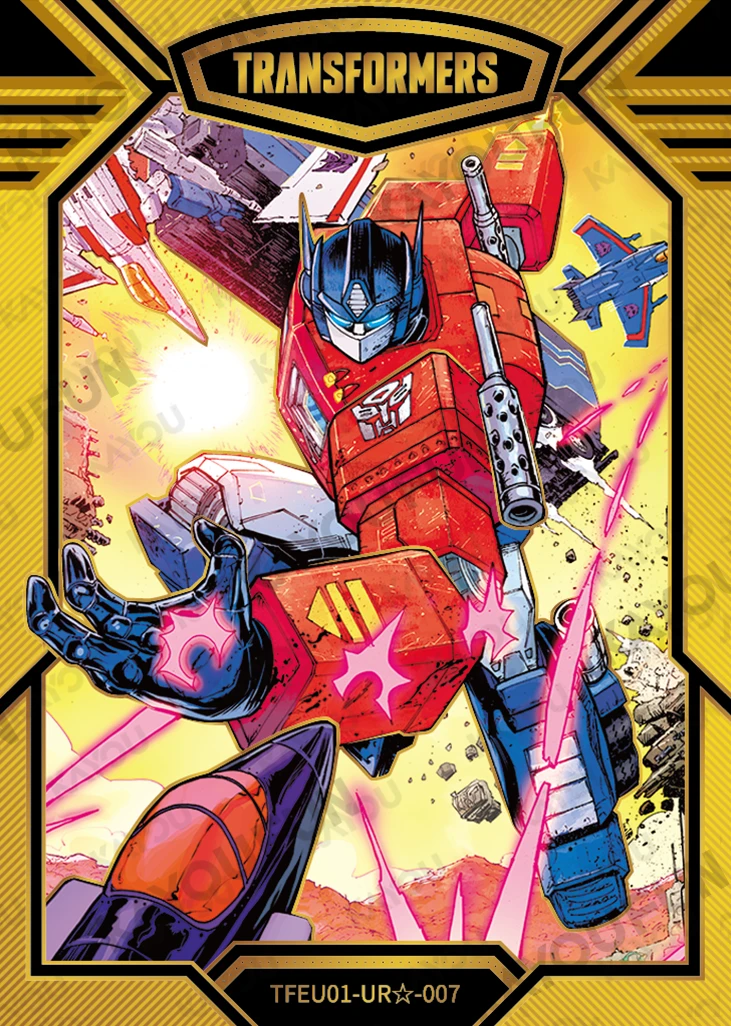 Kartu Kayou Transformers - Optimus Prime (UR☆)