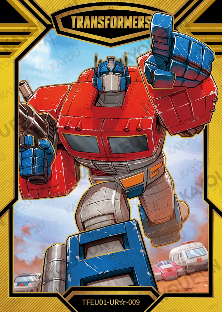 Kartu Kayou Transformers - Optimus Prime (UR☆)