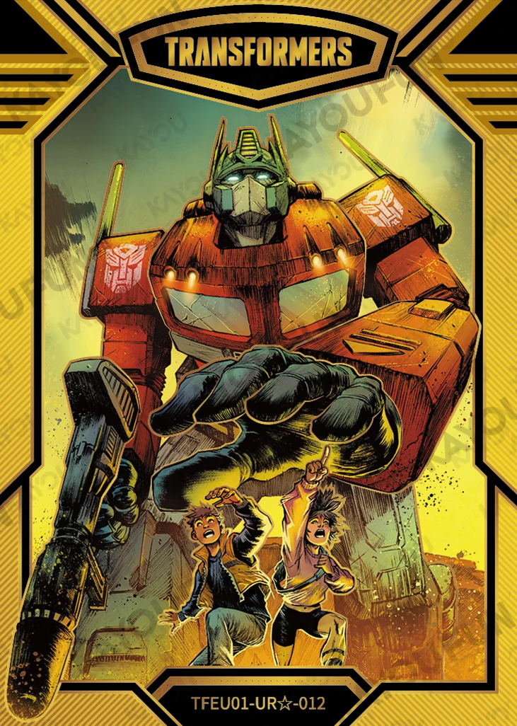 Kartu Kayou Transformers - Optimus Prime (UR☆)