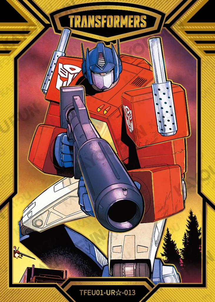 Kartu Kayou Transformers - Optimus Prime (UR☆)