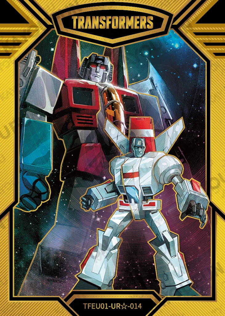 Kartu Kayou Transformers - Starscream & Jetfire (UR☆)