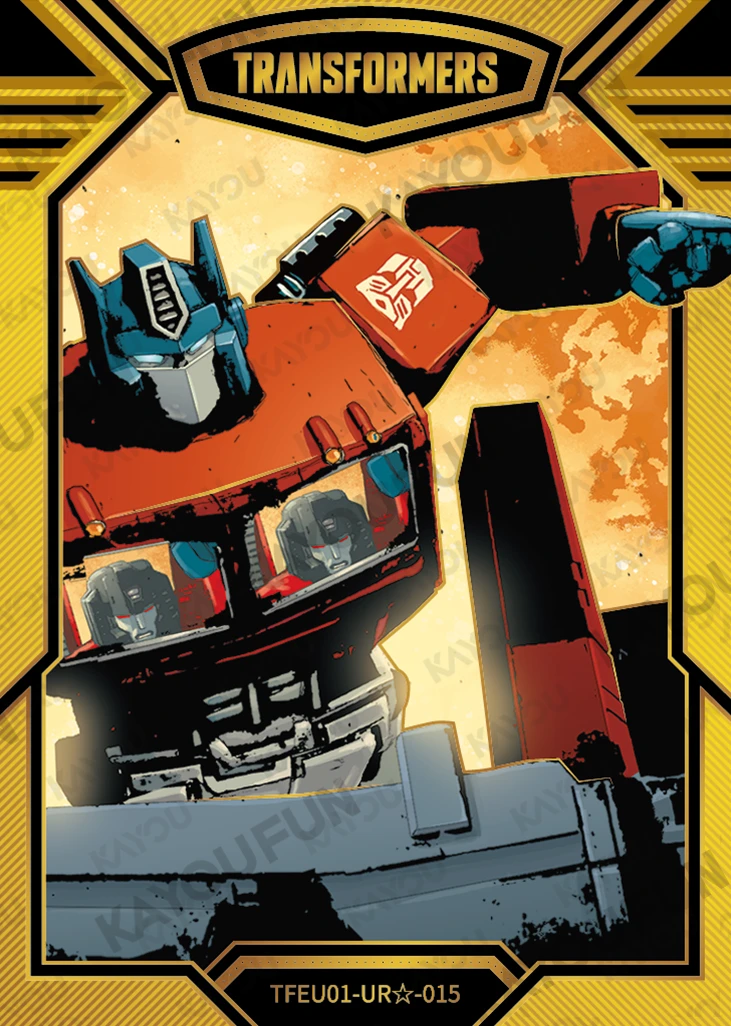 Kartu Kayou Transformers - Optimus Prime (UR☆)