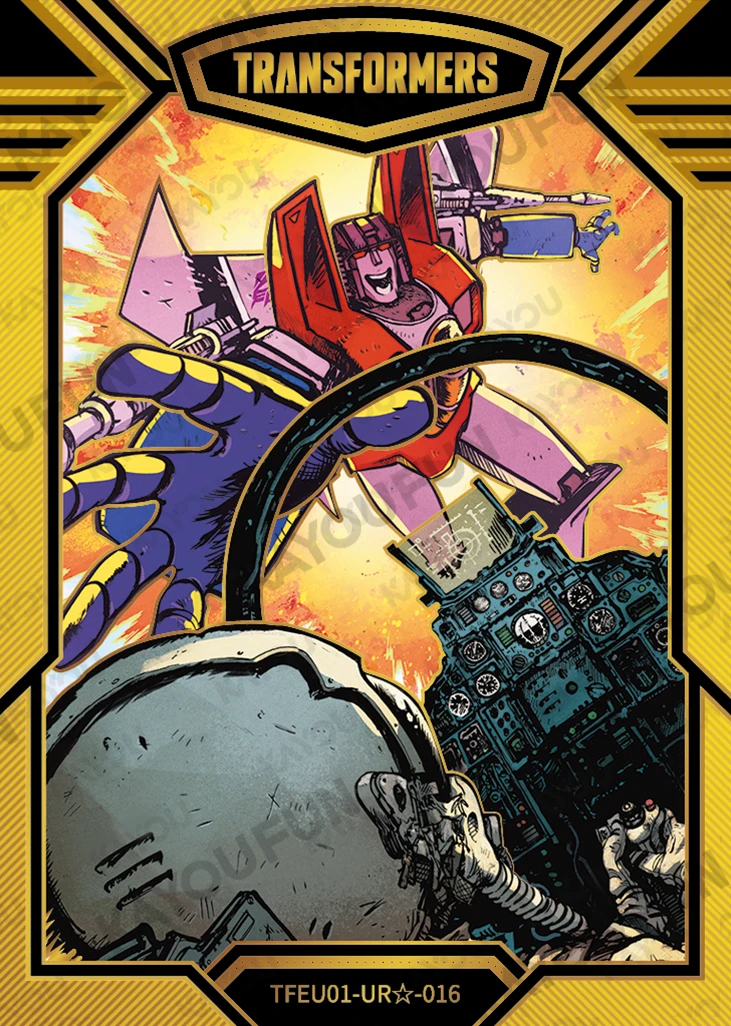 Kartu Kayou Transformers - Starscream (UR☆)