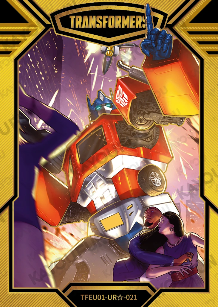 Kartu Kayou Transformers - Optimus Prime (UR☆)