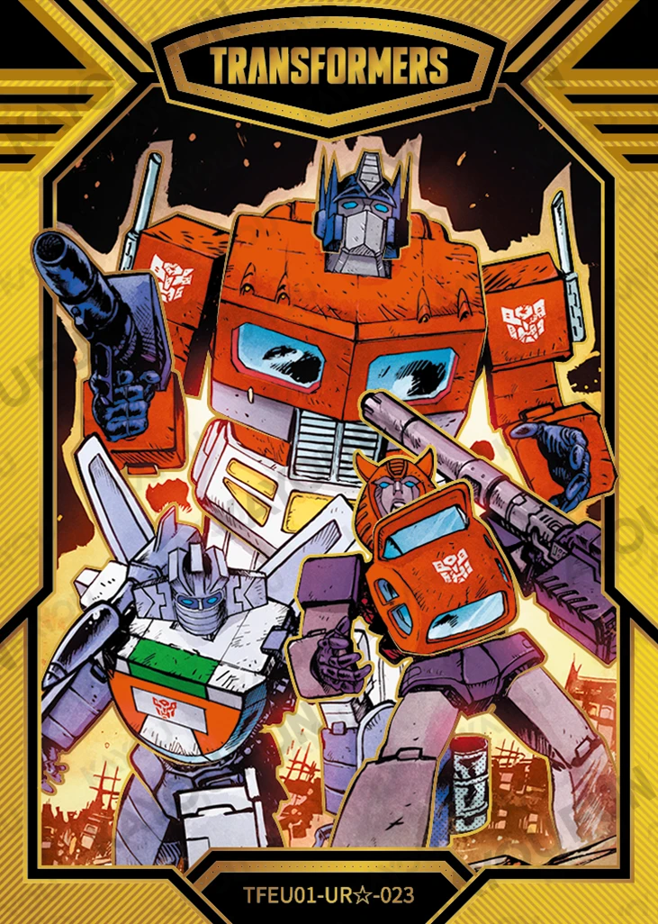 Kartu Kayou Transformers - Optimus Prime (UR☆)