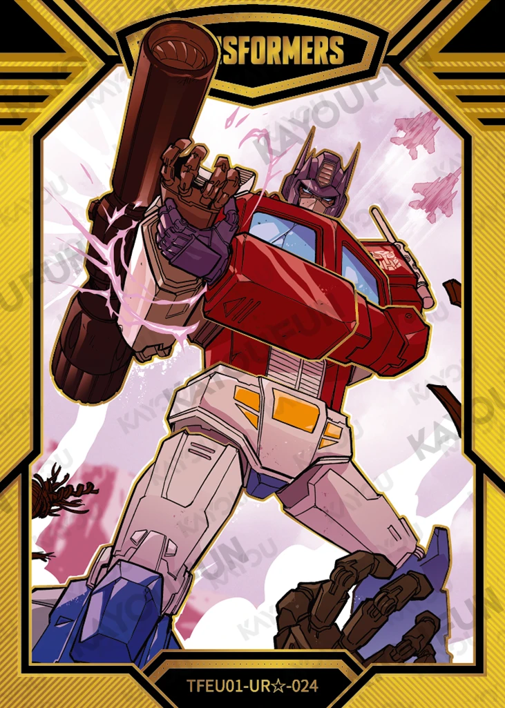 Kartu Kayou Transformers - Optimus Prime (UR☆)