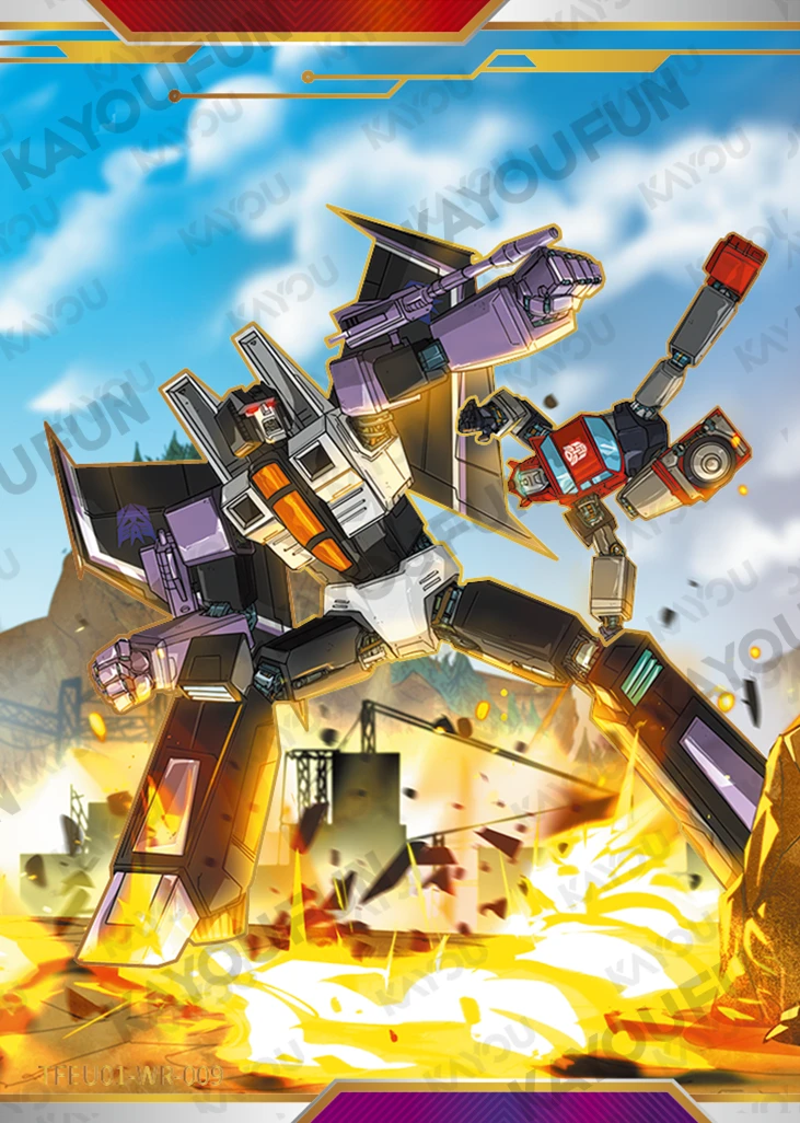 Kartu Kayou Transformers - Skywarp (WR)